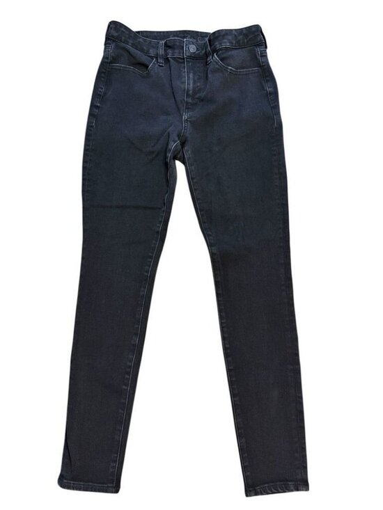 Denim - Mid Rise Jegging Dream Stretch Jeans Black Denim Size 6